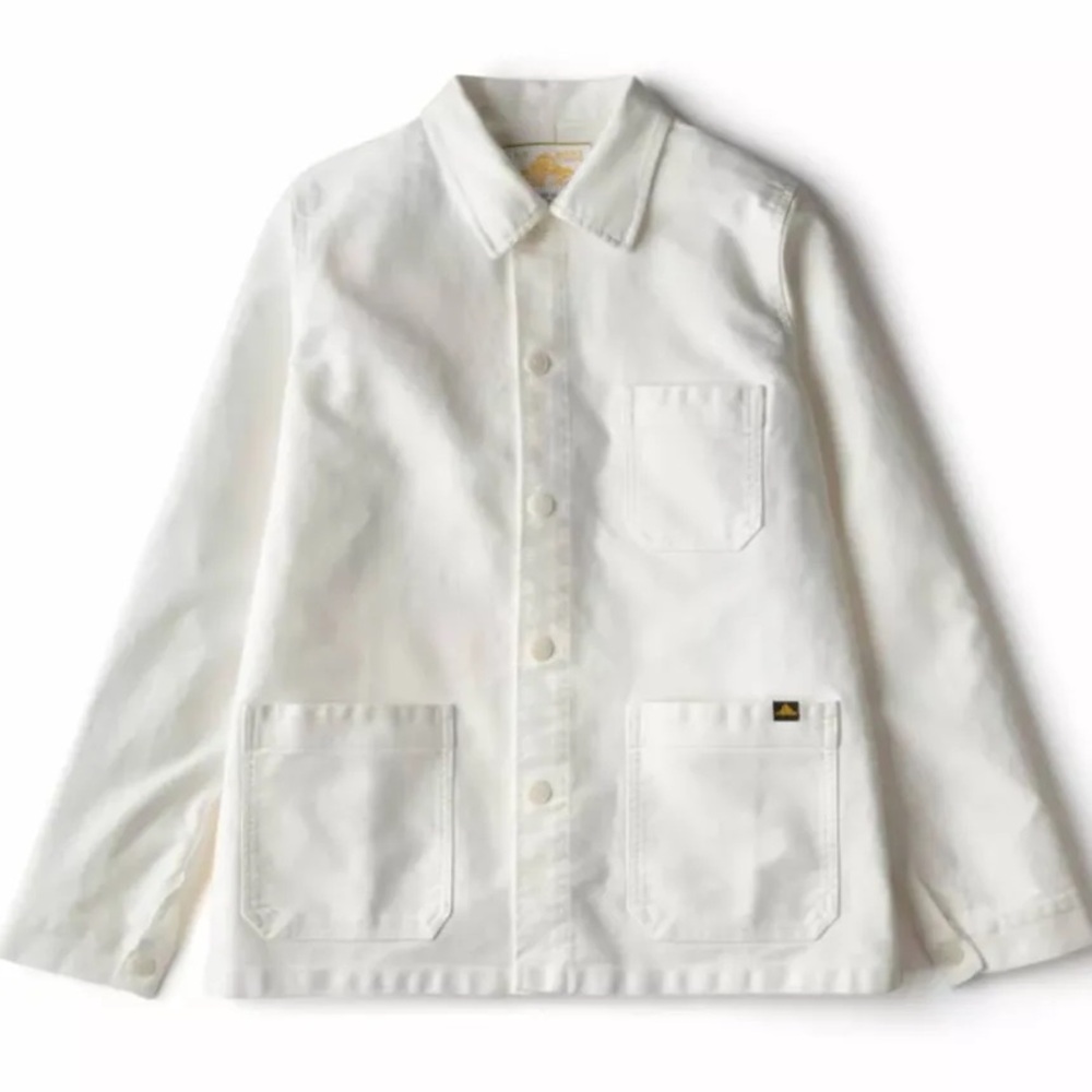 Mont St Michel - White Utility Jacket